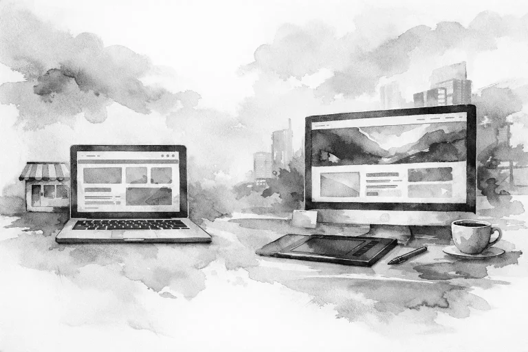 When to Replace Template Website With Custom Site
