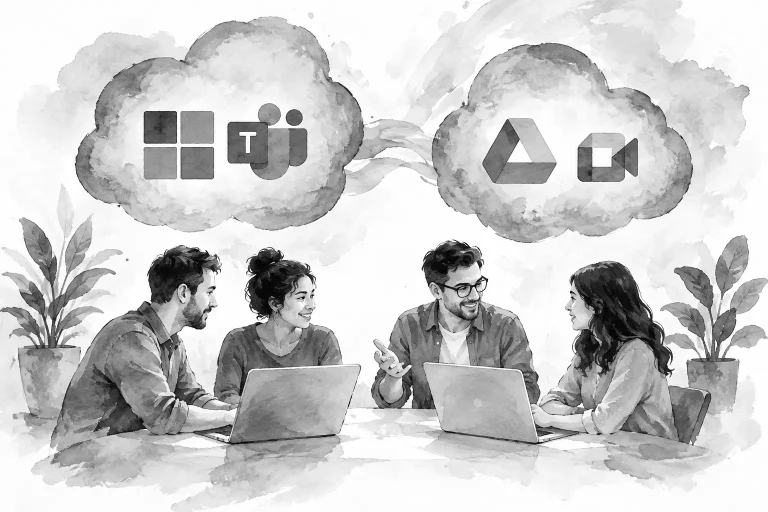 Microsoft 365 versus Google Workspace for Teams