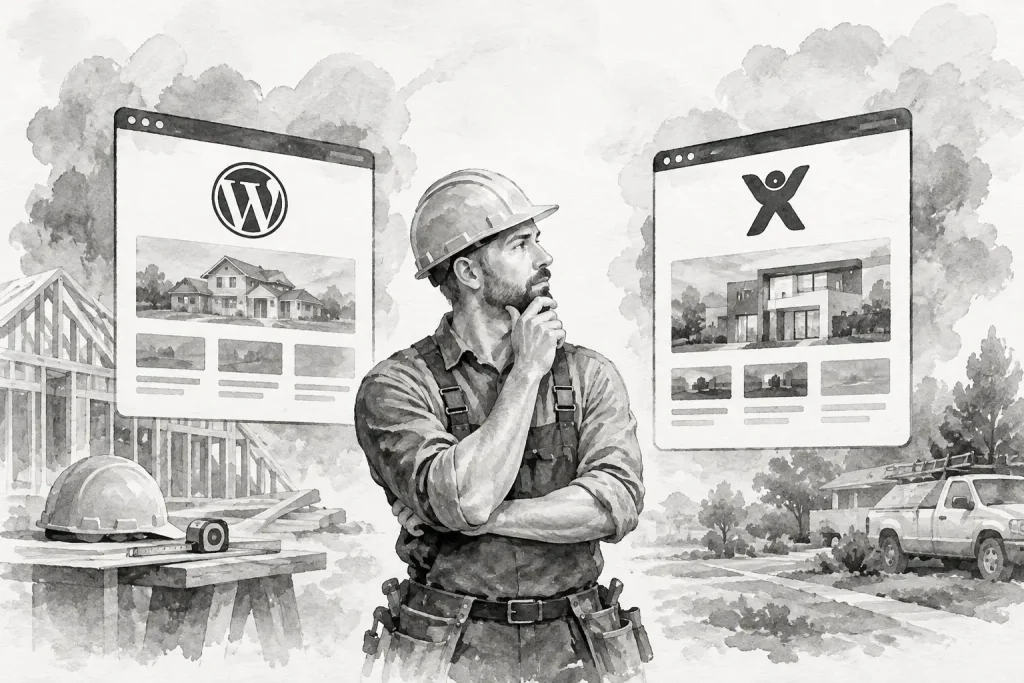 WordPress Versus Wix for Contractors: Which Works?